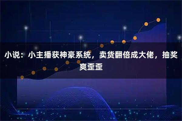 小说：小主播获神豪系统，卖货翻倍成大佬，抽奖爽歪歪